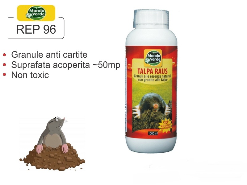 Granule anti cartite, soareci de camp si arici - REP 96 